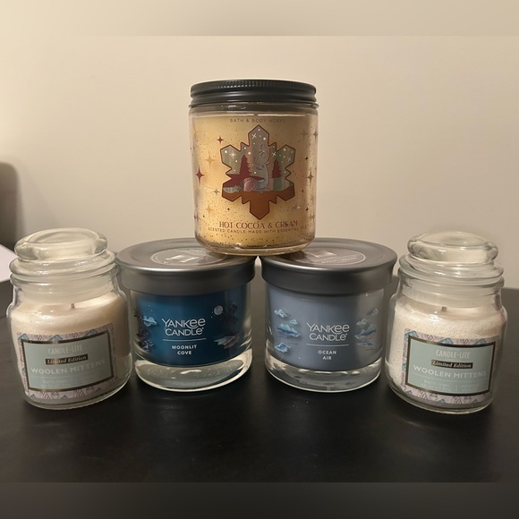 Yankee Candle Other Nwt Candle Bundle With Yankee Candle And Bath And Body Works And